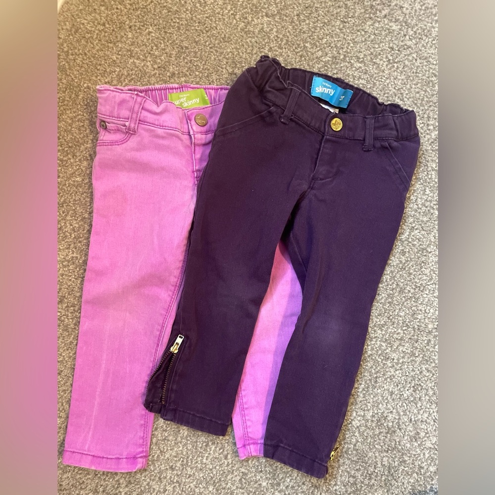 2 Pairs, Old Navy Skinny Jeans 3T